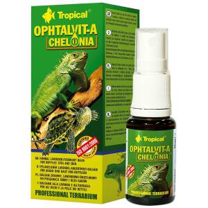 TROPICAL Ophtalvit-A Chelonia Eye and Skin Care for Turtle 15 ml-(item Code-13011)