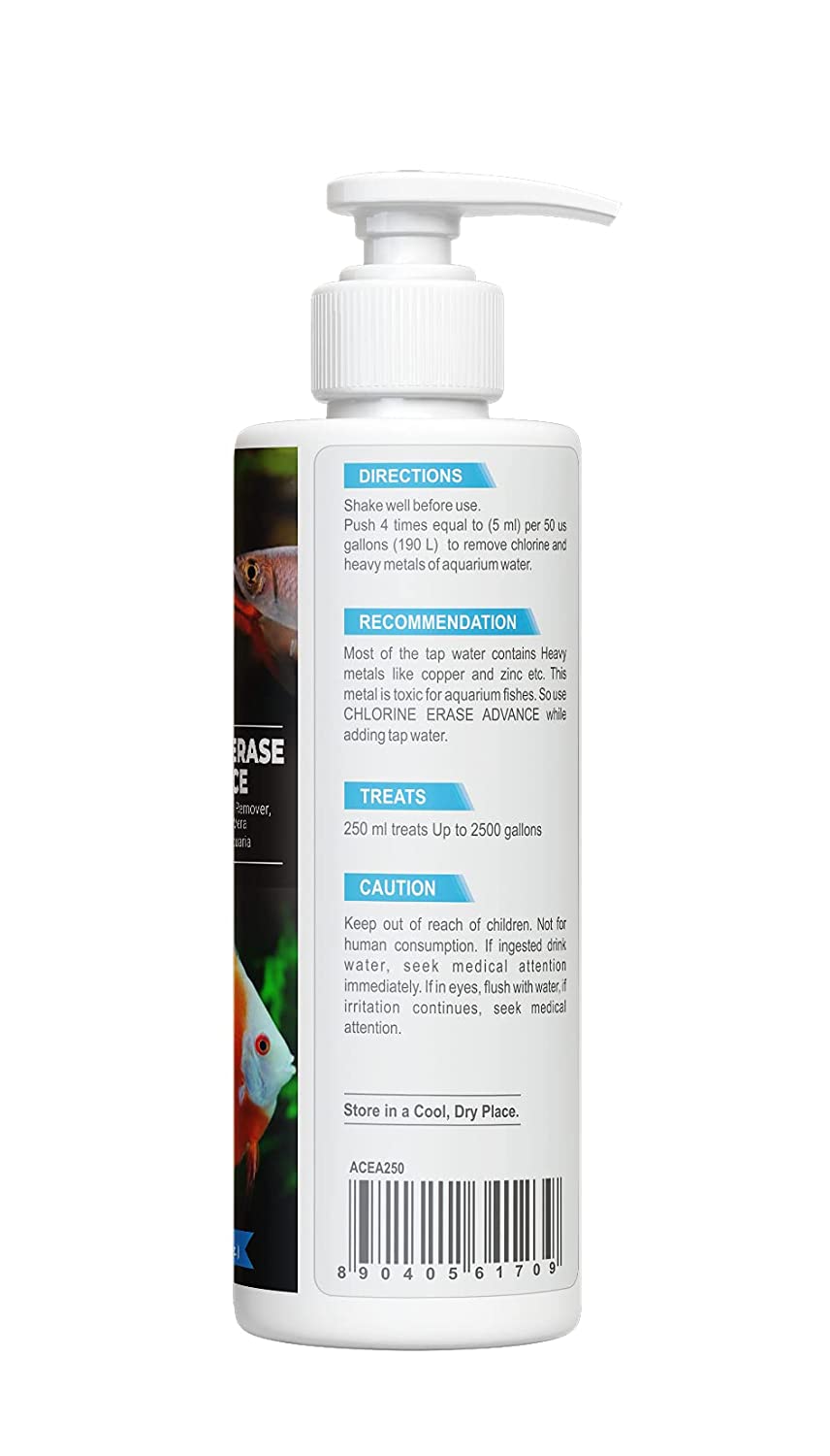 AquaNature Chlorine Erase Advance Water Conditioner Concentrated