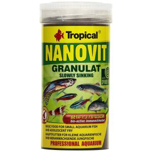 Tropical Nanovit Granulate Small Fish Food