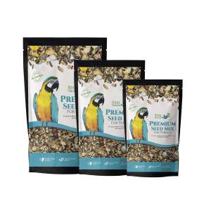 BirdsNature Premium Seed Mix Food For All Large Parrot, Amazons,Macaws, Cockatoos ,Exotic Birds