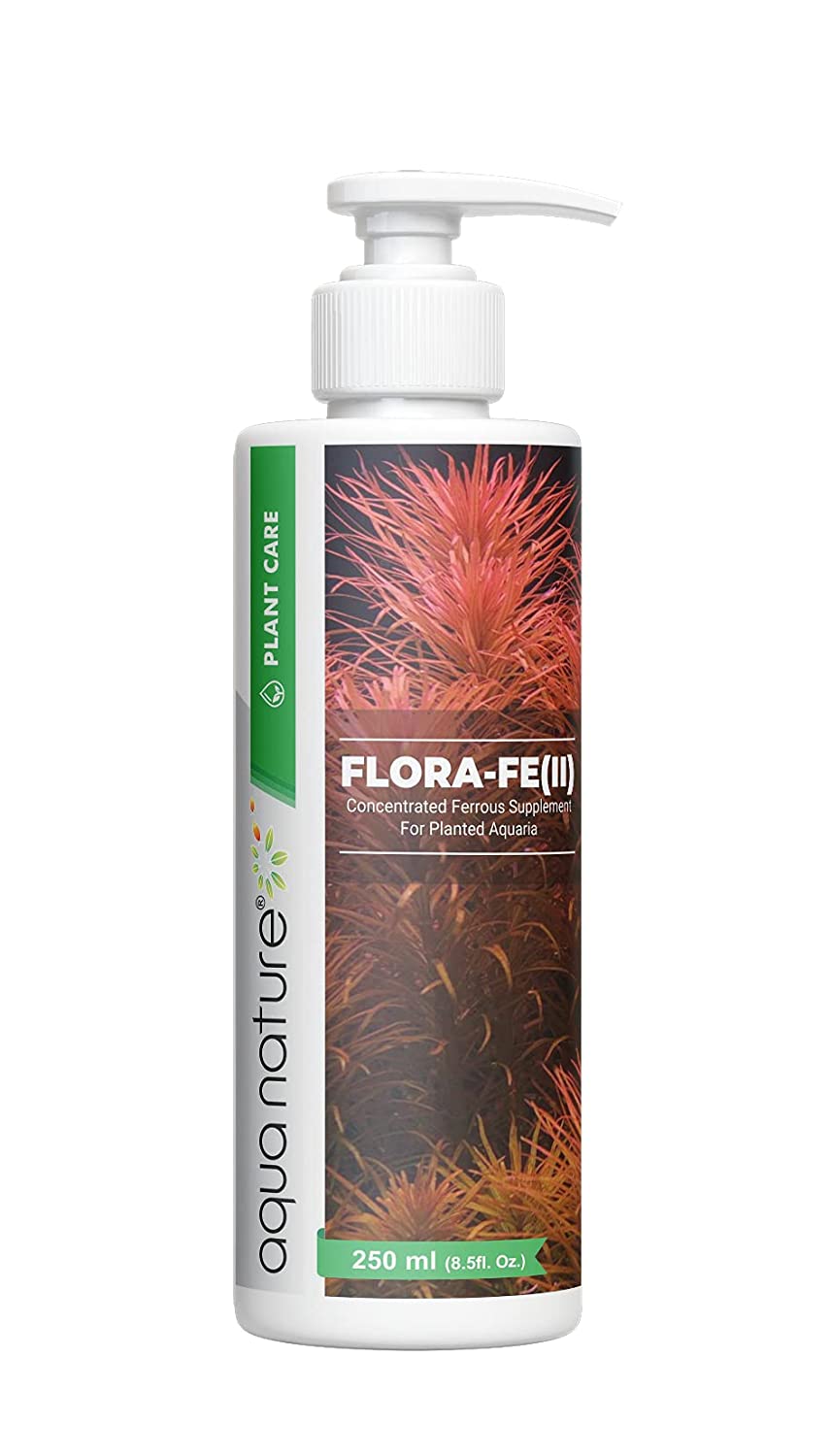 AquaNature Flora Fe(II) Concentrated Ferrous Supplement for Freshwater Planted Aquaria