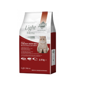 Dibaq Light Menu Chicken & Rice 100% Natural Premium Cat Food 2.5kg