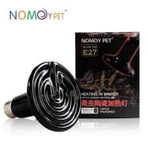 NomoyPet Infrared Ceramic Heat lamp emitter with Indicator ND-03 50w