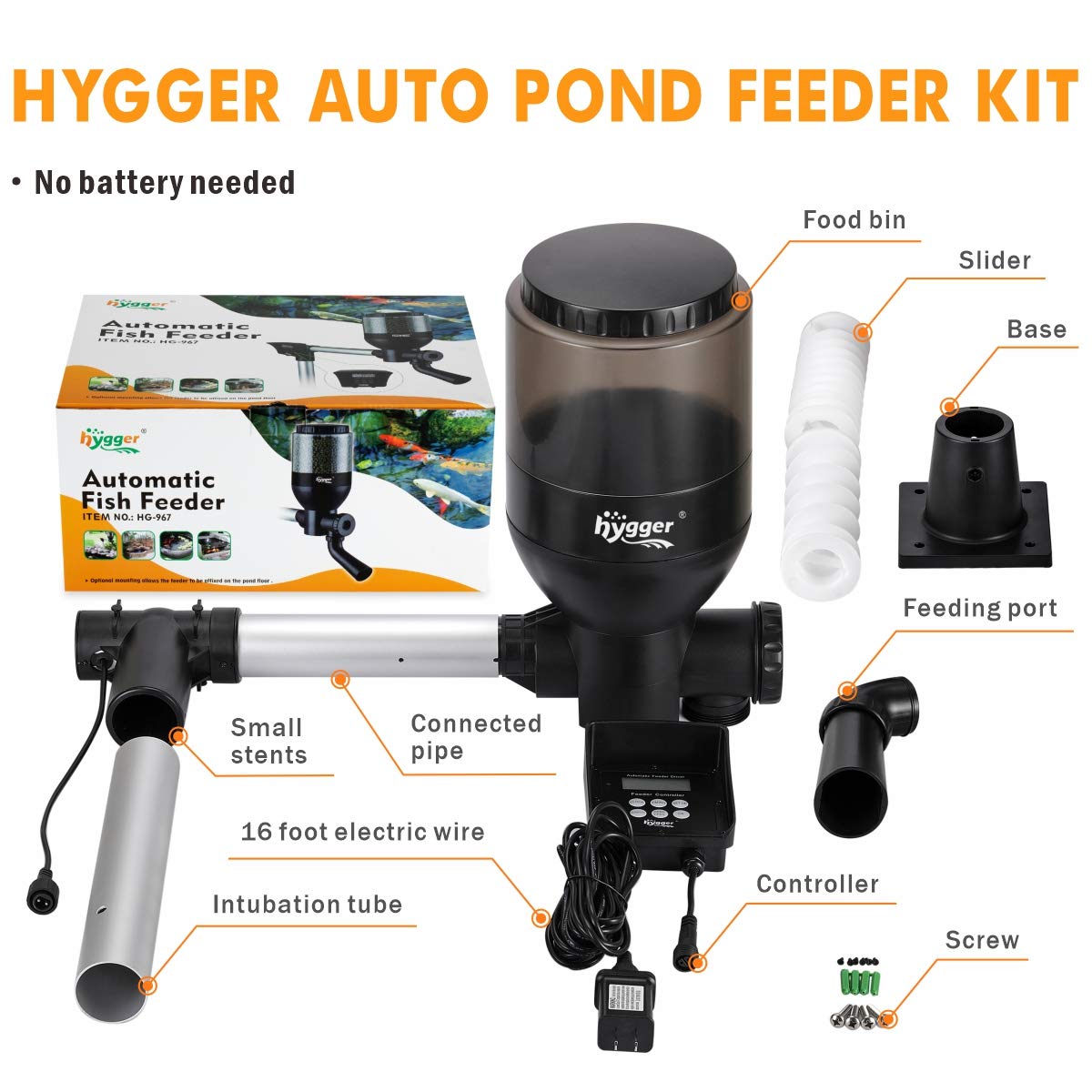 hygger Large Programmable Auto...