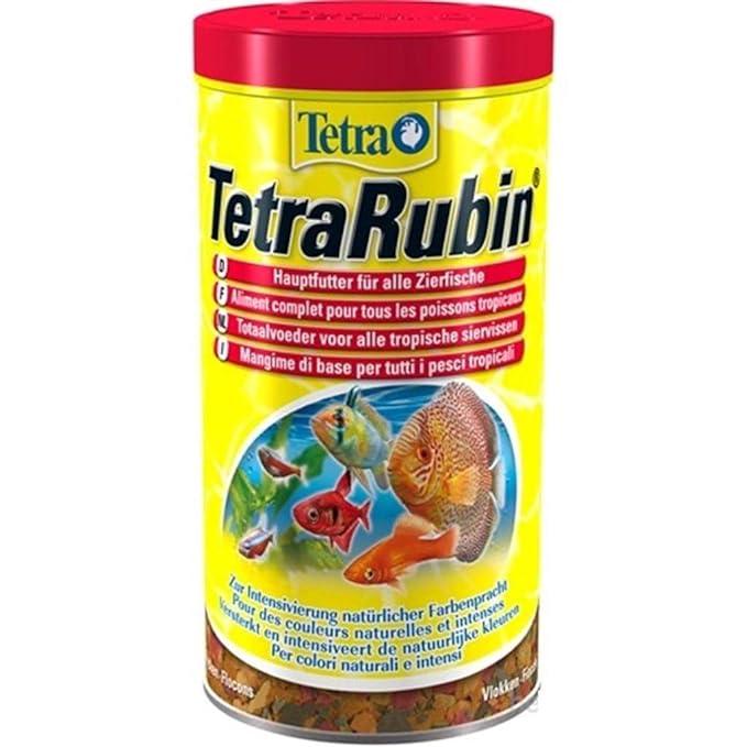 Tetra Rubin Flake Food with Colour...
