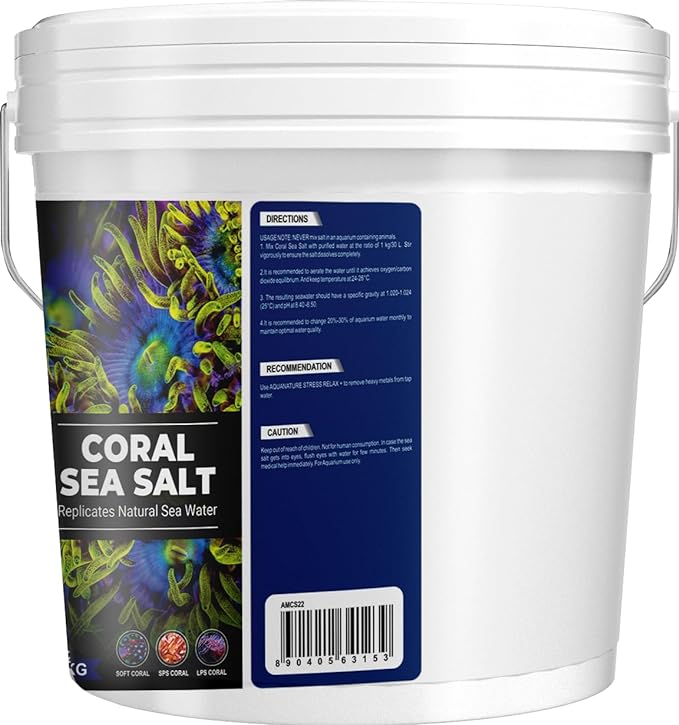 AquaNature Coral Sea Salt for...