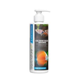 AquaNature Chlorine Erase Advance Water Conditioner Concentrated Chlorine Remover with Added Vitamin & Aloe Vera for Freshwater Aquarium