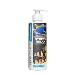 AquaNature Stress Relax Water Conditioner Concentrated Chlorine, Ammonia and Chloramine Remover for Marine and Freshwater Aquarium
