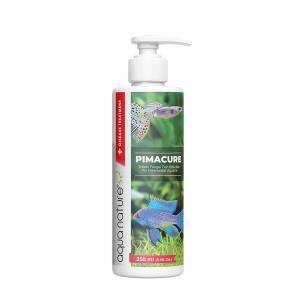 AquaNature PimaCure Treats Fungal Fish Infection for Freshwater Aquaria.