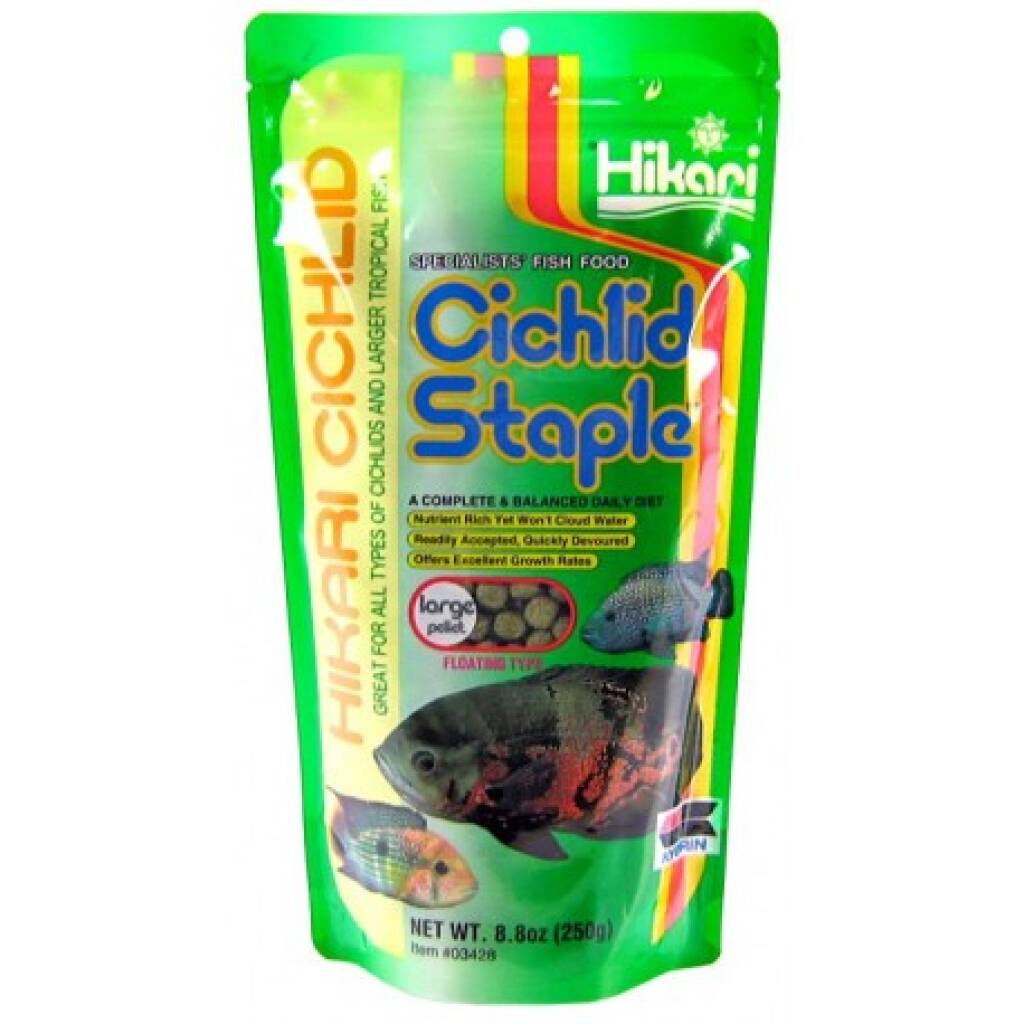 Hikari Cichlid Staple Large Pellet Fish Food Aquanature Online
