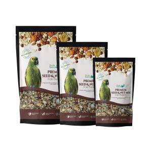 BirdsNature Seed & Nut Mix Food for All Parrots & Conures
