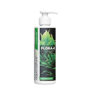 AquaNature Flora-K Concentrated Potassium Supplement for Freshwater Planted Aquaria.