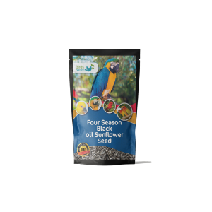 BirdsNature Four Season Black Oil Sunflower Seed Suitable for African Greys, Macaws & Other Medium to Large Parrots
