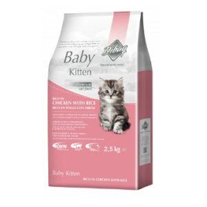 Dibaq Baby Kitten Chicken & Rice 100% Natural Kitten Food 2.5kg