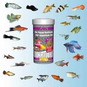 Jbl Krill Premium Main Food Flakes for All Aquarium Fish 40g/250ml
