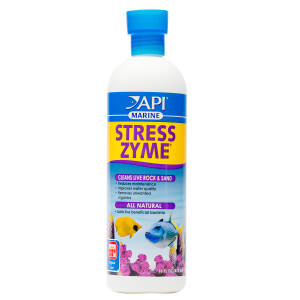 API Marine Stress Zyme for Aquarium, 16 oz (356D)