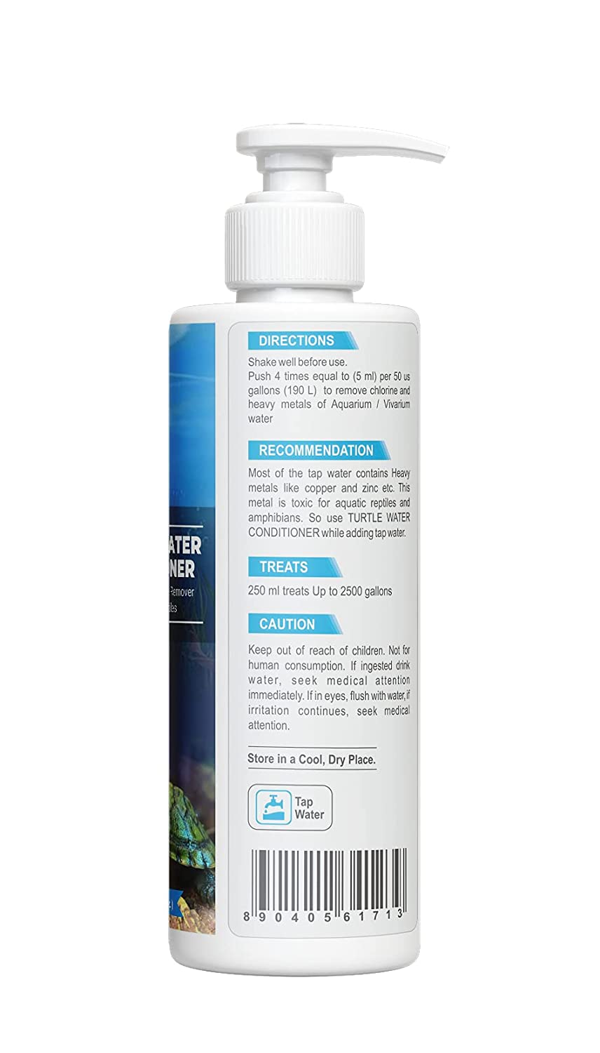 AquaNature Turtle Water Conditioner Concentrated Chlorine & Chloramine