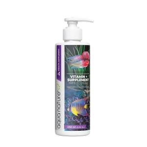 AquaNature Vitamin+ Supplement for Health & Colour Enhancement for Freshwater & Saltwater Fishes