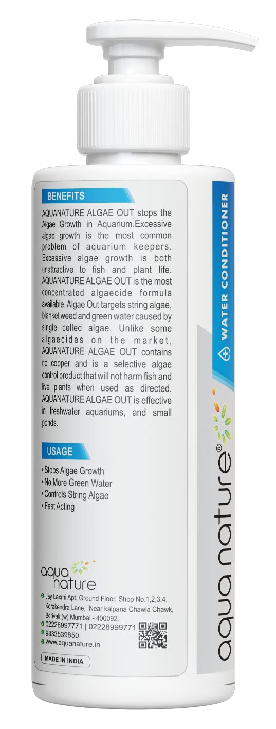 AquaNature Algae Out Stops Algae...