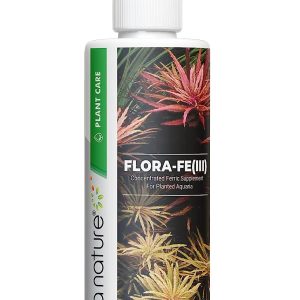 AquaNature Flora Fe (III) Concentrated Ferric Supplement for Freshwater Planted Aquaria