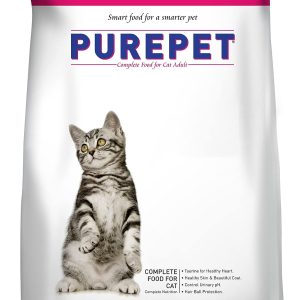 Purepet Tuna and Salmon Adult Cat Dry Food, 6 kg