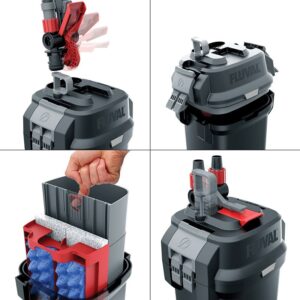 Fluval 107 Canister Filter, 10-30...