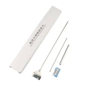 AquaNature Stainless Steel Aquarium Algae Scraper Cleaner with Blade for Aquarium Fish Plant Glass Tank