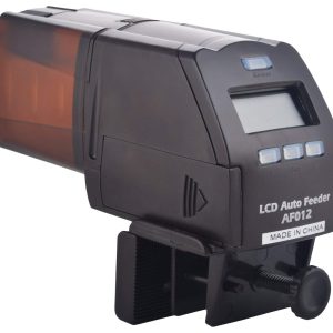 Dophin AF012 LCD Automatic Plastic Fish Food Timer (Black, Pack of 1)