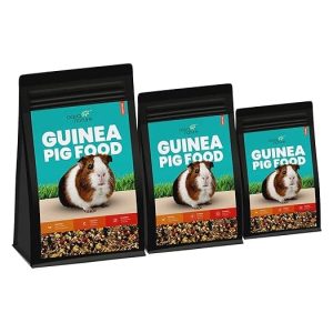 AquaNature Guinea Pig Food Highly Nutritious Diet Essential Ingredients for a Healthy and Active Lifestyle for Adult & Young Guinea Pigs