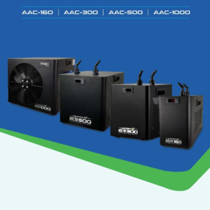 AquaNature Arctic Aquarium Chiller Water Chiller for Hydroponics System with Compressor Refrigeration Special Quiet Design for Fish Tank Axolotl Coral Reef Tank