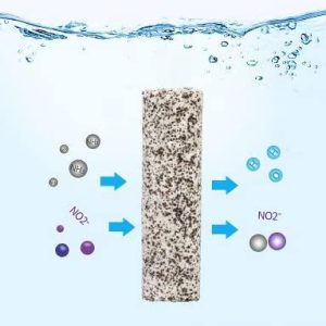 AquaNature Ceramic Bio Filter Far-Infrared Bacteria House Biological Bacteria Nitrification Filter Media for Freshwater & Saltwater (NX-05) (Square Grey(L-15.5 cm x 3.5 cm)LIGHT