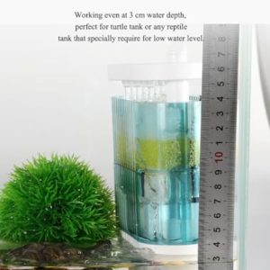 WaterBear Low Water Turtle Internal Filter for Turtle & Repltiles Tanks 5w 400L/H WB-H300