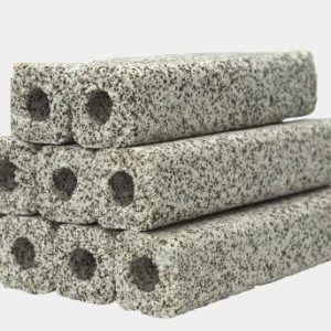 AquaNature Ceramic Bio Filter Far-Infrared Bacteria House Biological Bacteria Nitrification Filter Media for Freshwater & Saltwater (NX-05) (Square Grey(L-15.5 cm x 3.5 cm)LIGHT