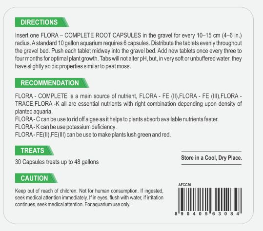 AquaNature Flora Complete Capsule...