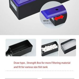 Sunsun Aquarium Three in one Multifunctional Top Filter External Box Without Pump JS-600B