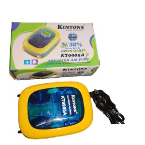 Kintons 30% Energy Saving Double Outlet Aquarium Air Pump 5w Output 2×5.5L/Min KT-9905A