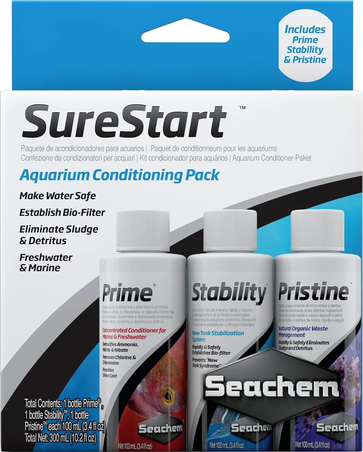 Seachem Sure Start Prime + Stability...