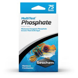 SEACHEM MultiTest – Phosphate | Performs Over 75 Tests | Fresh & Marine Aquarium Test Kit