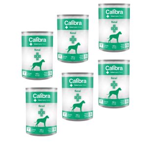 Calibra Vetina Expert Nutrition Veterinary Diets Wet Dog Food (Renal), 400g Pack of 6
