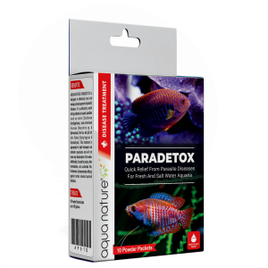 Aquanature Paradetox Quick Relief from Parasite Disease for Fresh Saltwater Aquaria Pet Health Supplements