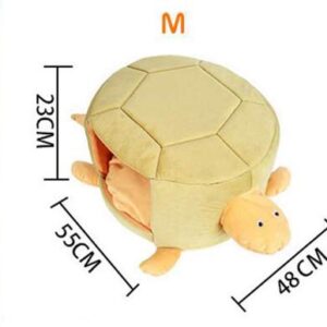 AquaNature Creative Cute Turtle Soft Bed House for Dog and Cat