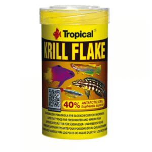 Tropical Krill Flake Super Tasty Flake Food for Freshwater & Saltwater Aquarium 20g/100ml – 77243