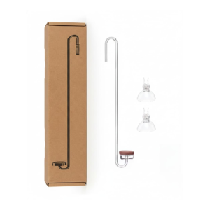 AquaNature® Acrylic Aquarium Flat Bottom Mini Co2 Diffuser with Hook Style for Planted Aquarium