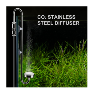 AquaNature® 304 Stainless Steel Aquarium Co2 Diffuser for Planted Aquarium