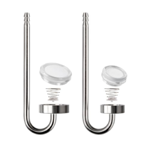 AquaNature® 304 Stainless Steel Aquarium Mini U Co2 Diffuser for Planted Aquarium