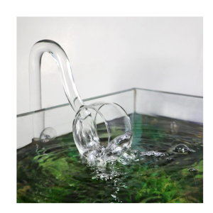 AquaNature® Aquarium Hotwheel Outlet Glass Lilly Pipe for Planted Aquarium