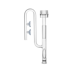 AquaNature Glass Lilly Pipe Inflow with Surface Skimmer for Planted Aquarium